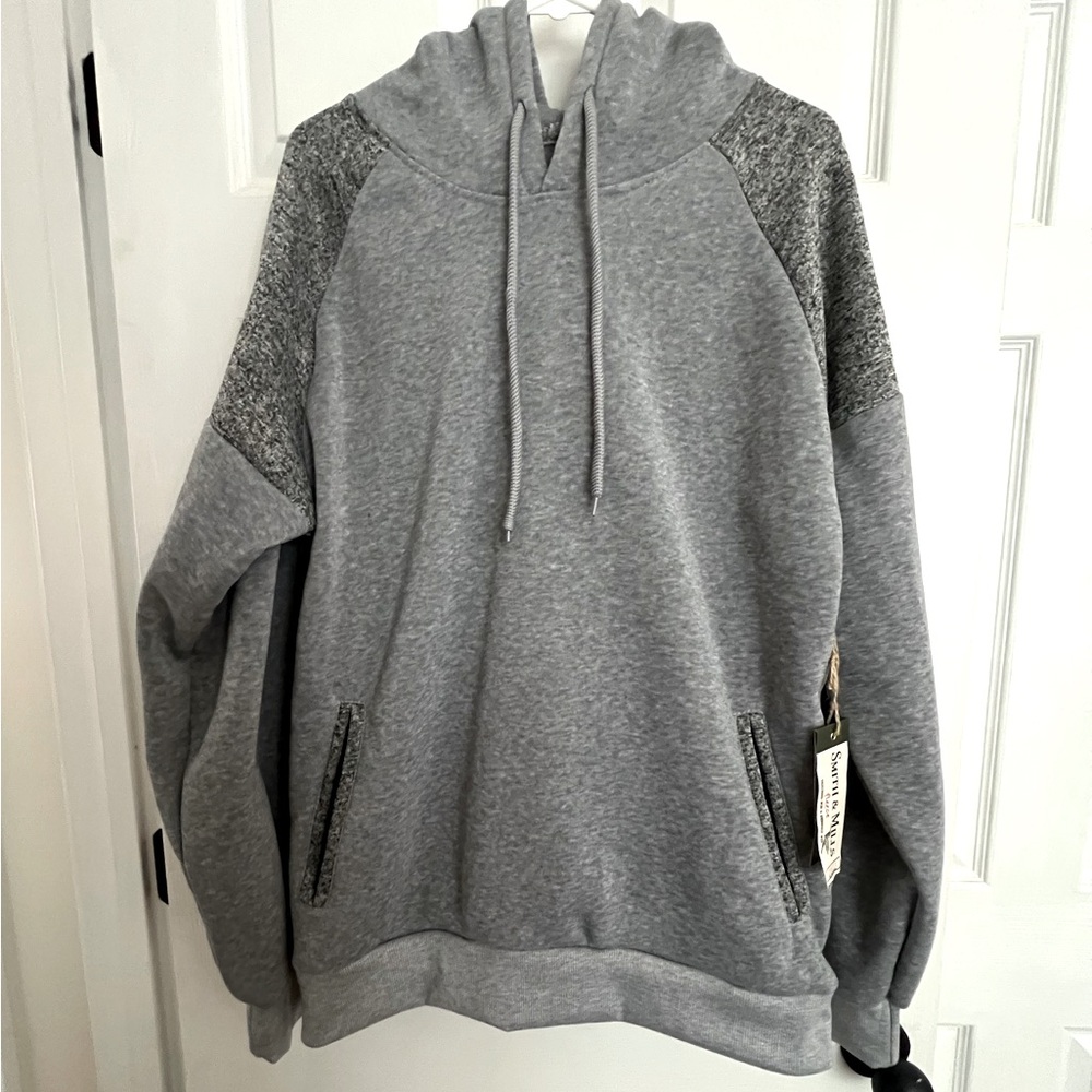 NWT Smith & Mills fleece hoodie